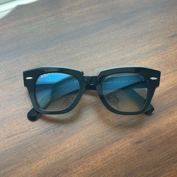 Ray-Ban State Street Sunglasses, Black - RB2186 main image 4